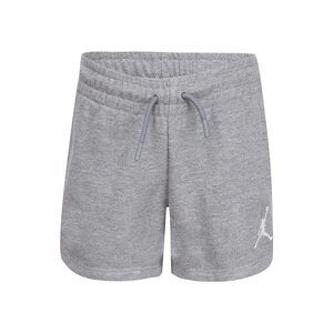 Jordan Girls Essential Shorts (Toddler/Little Kids) Carbon Heather 6X Little Kid